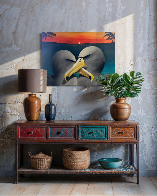 “UNITY” - Buller’s Albatross Fine Art Oil Painting