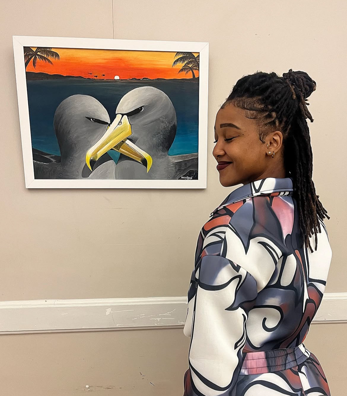 “UNITY” - Buller’s Albatross Fine Art Oil Painting