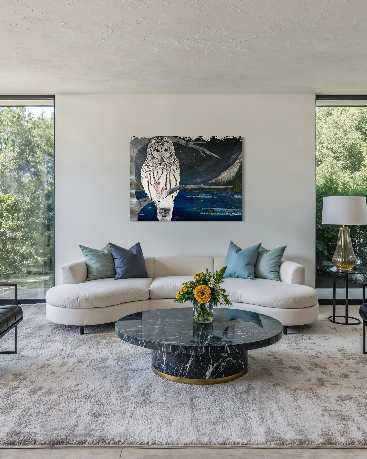 “WISDOM” - Owl Fine Art Oil Painting