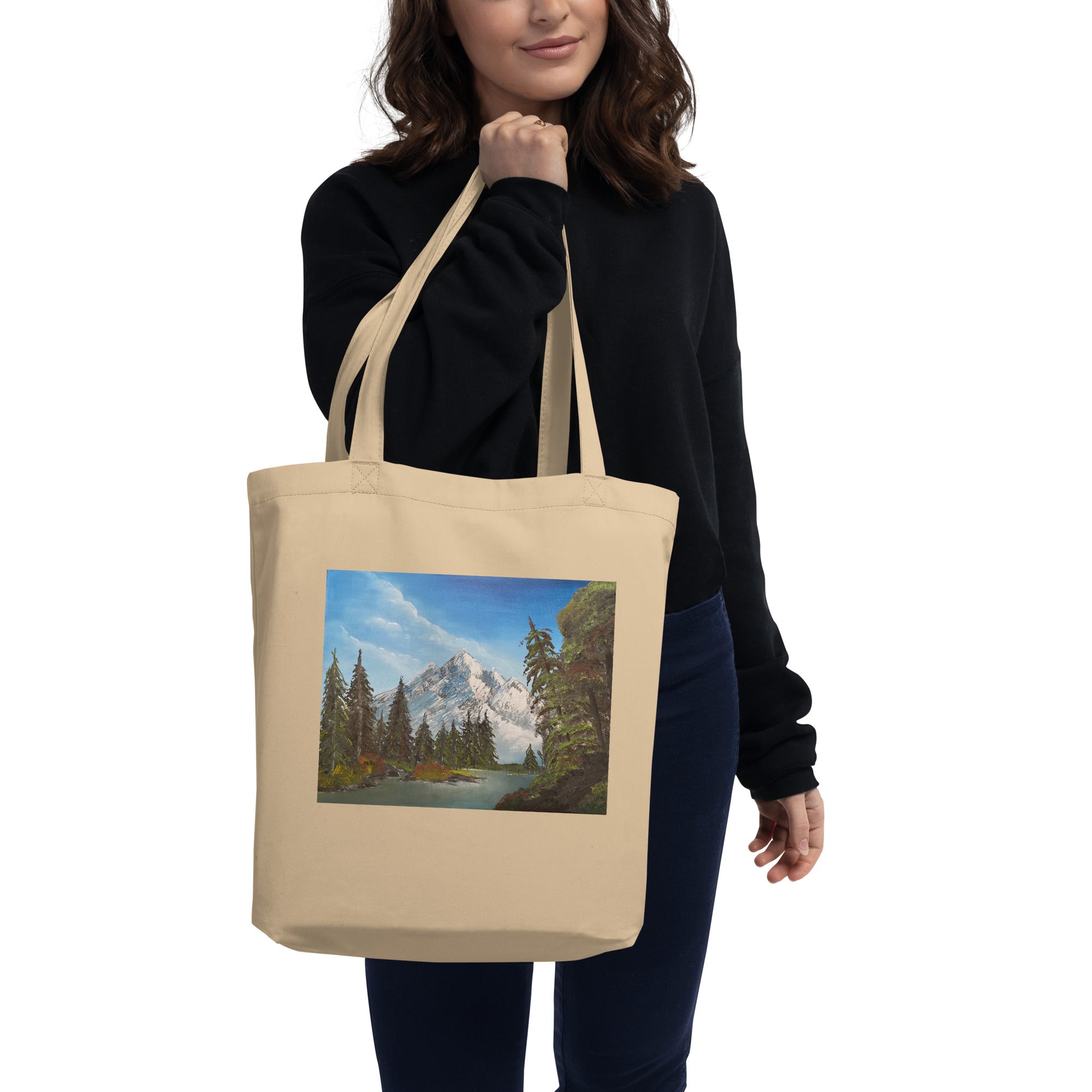 Mountain View” Fine Art Eco Tote – Luxury Sustainable