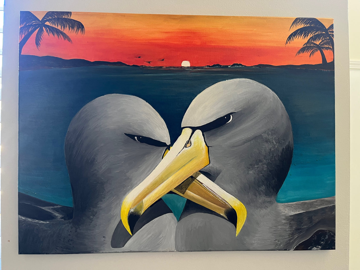 “UNITY” - Buller’s Albatross Fine Art Oil Painting
